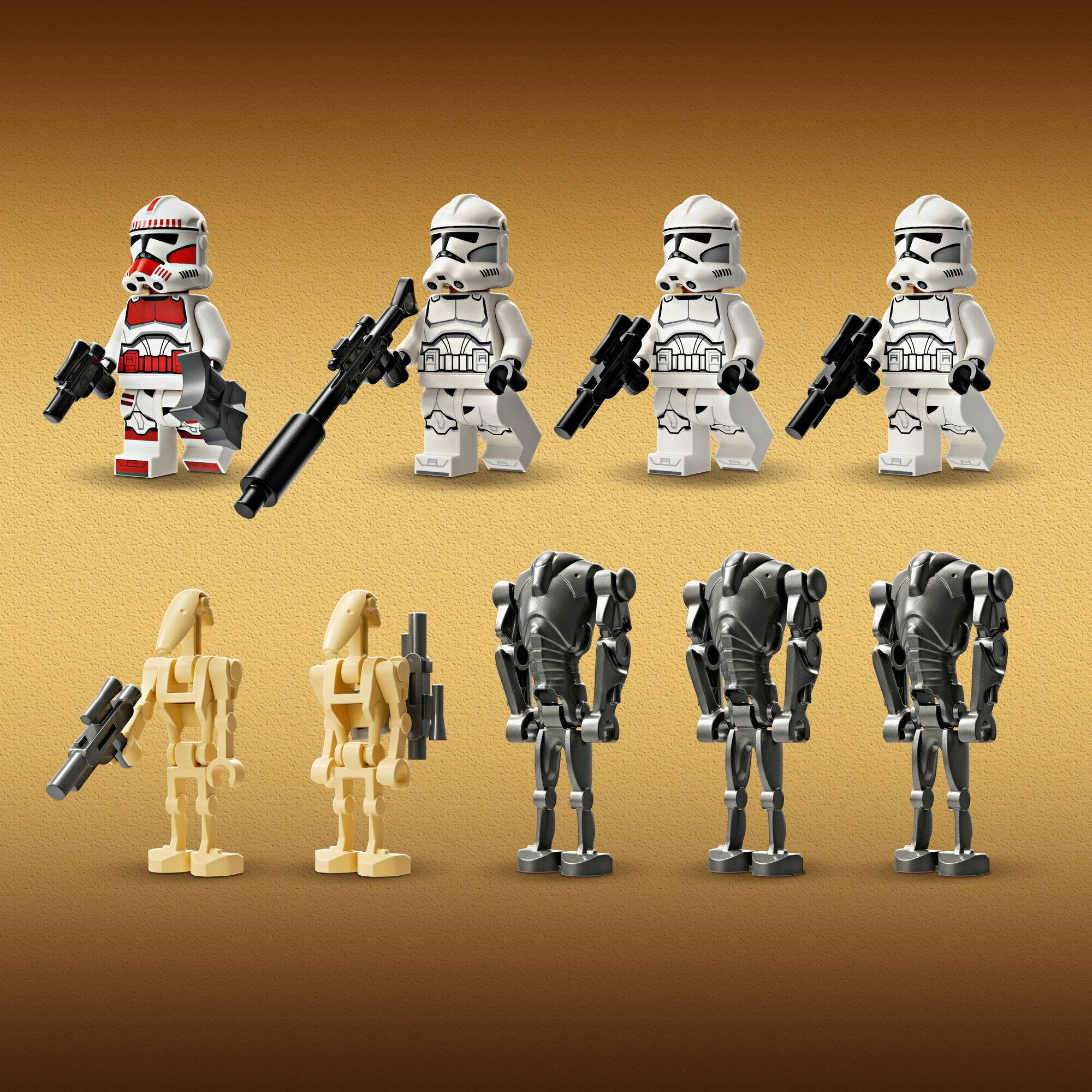 LEGO® Star Wars™ Clone Trooper™ & Battle Droid™ Battle Pack 75372